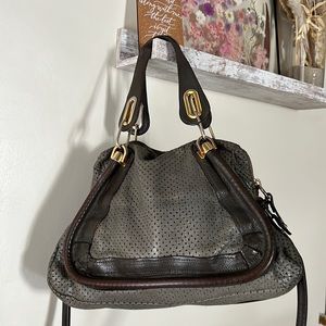 Chloe Perforated Paraty Bag